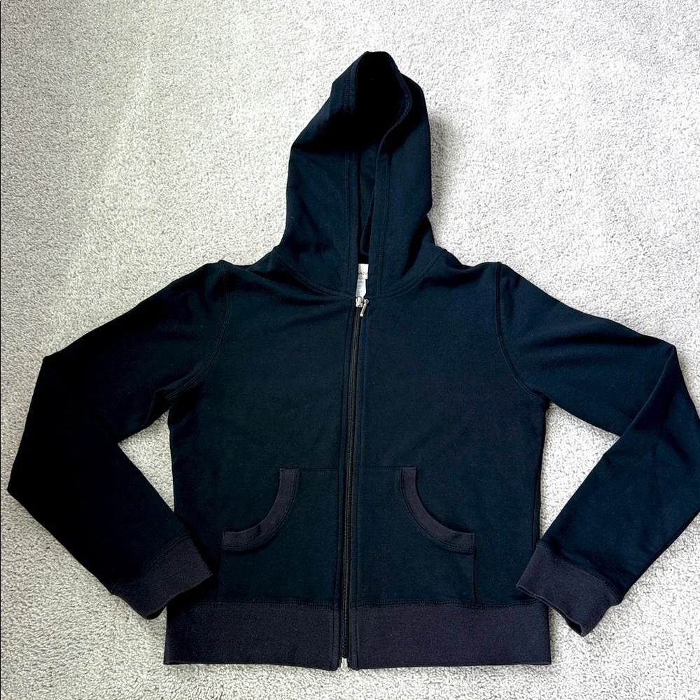 Ambiance Kids Black Zip-Up Hoodie